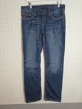 Cruel Denim Blake Straight Leg Embellished Jeans Size 11 TALL